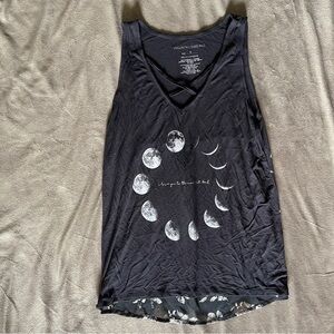4 for 16$ Grayson Threads Black Lunar Cycle Tank Top